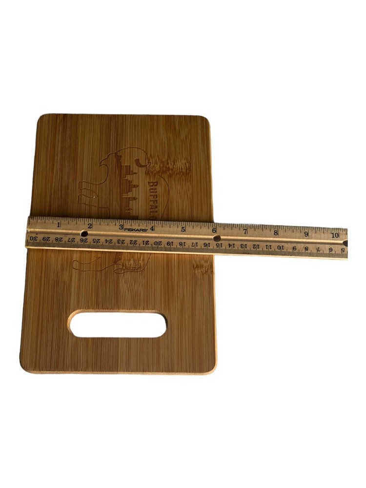 Bartender Cutting Board Engraved Buffalo 9” X 6”