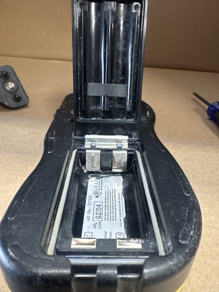 Laser Alignment Model 727160 Rod-Eye Pro Receiver Powers On