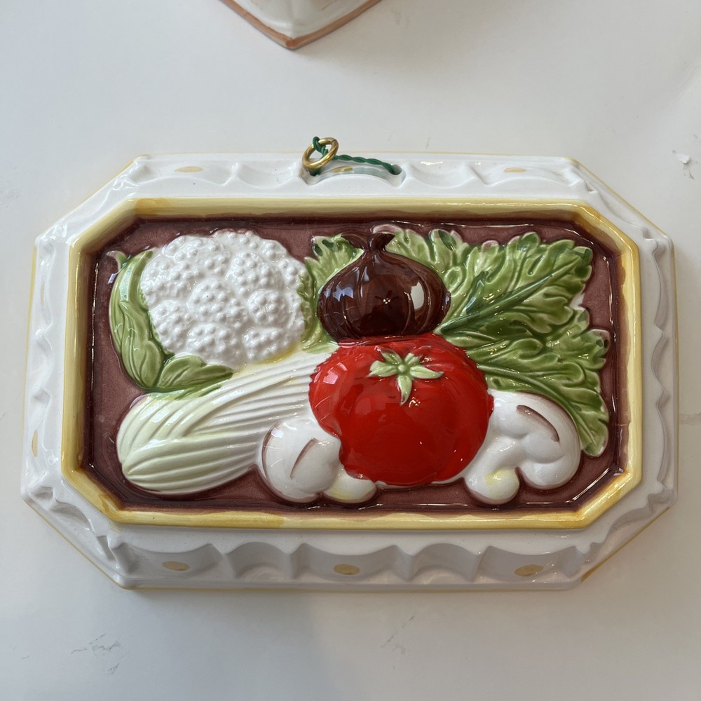 Hand Painted Ceramic Wall Decor ~ Gailstyn-Sutton / Andrea west sigma