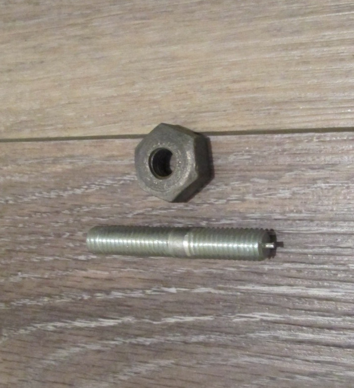 10ft Aermotor Windmill B702 B602, Bonnet Nut & Threaded Stud, New B565 B588