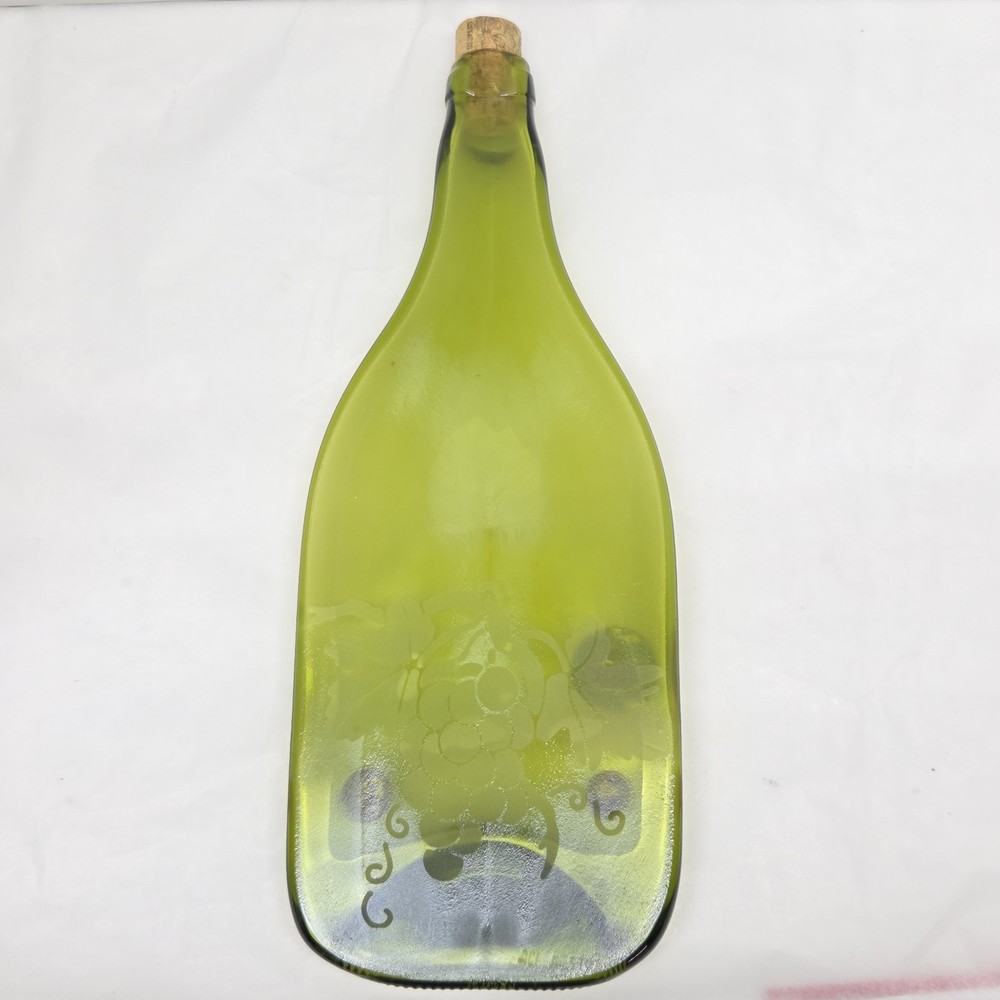 Wine Bottle Cheese Server Shilo Glass