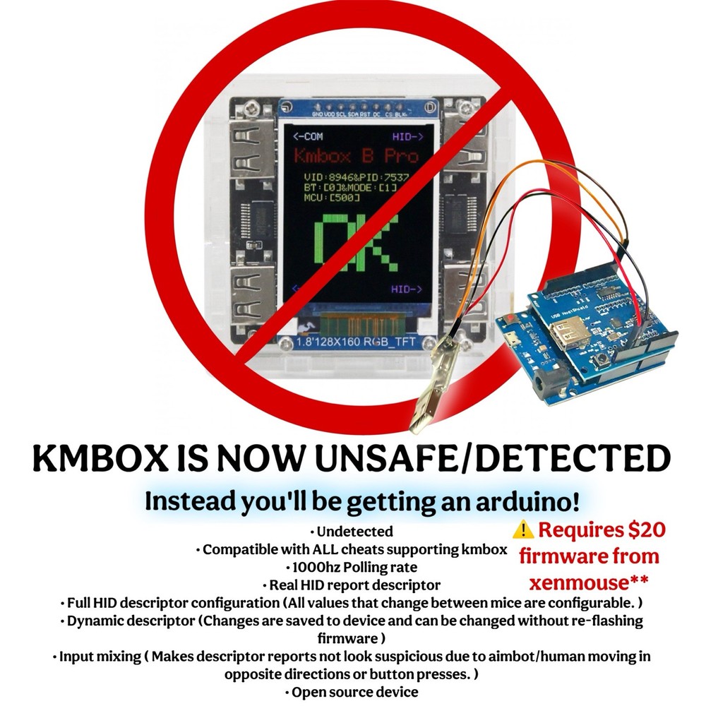 Arduino DMA Prebuilt - Kmbox Replacement