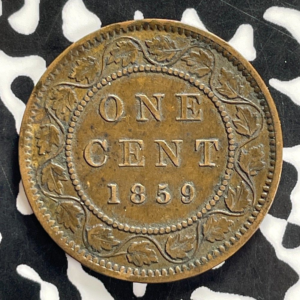 1859 Canada Large Cent Lot#C2484 Nice!