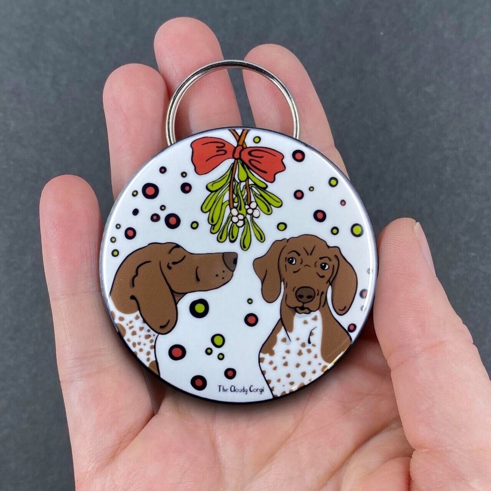 German Shorthaired Pointer Dog Christmas Bottle Opener Handmade Accessory