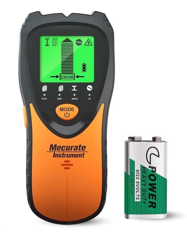 Stud Finder Wall Scanner Sensor - 5 in 1 Electronic Stud with LCD Display & A...