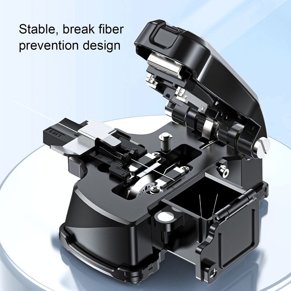 Optical Fiber Cleaver Tool Automatic Accurate Optic Cable Cutter A3 Accessory