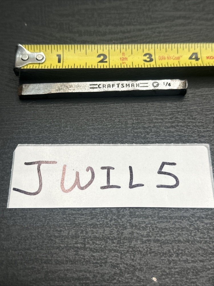 Craftsman Tool 1/4"  Cold Chisel  USA