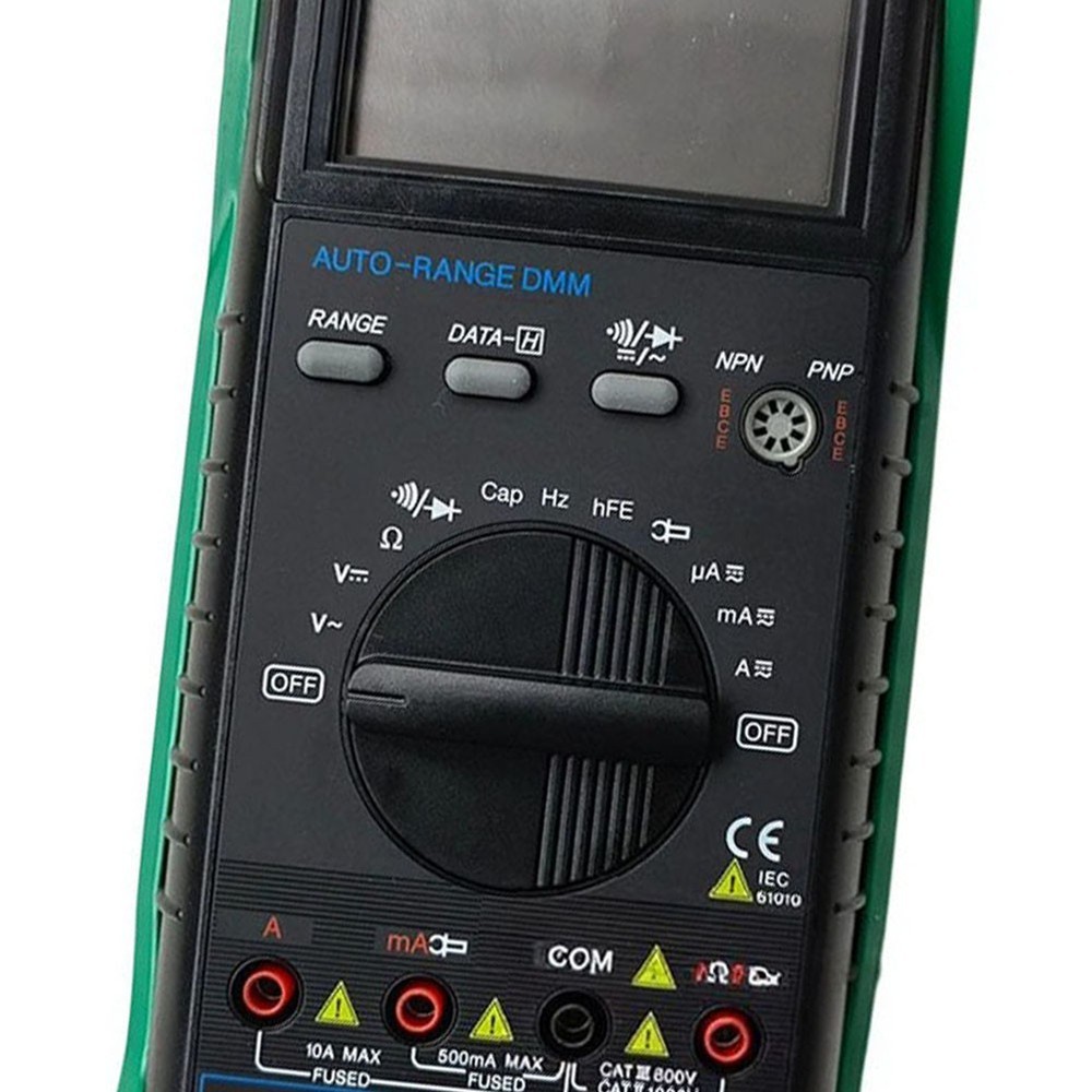 MY68 Auto Range Multimeter with 6000 Counts LCD Display for Field Testing