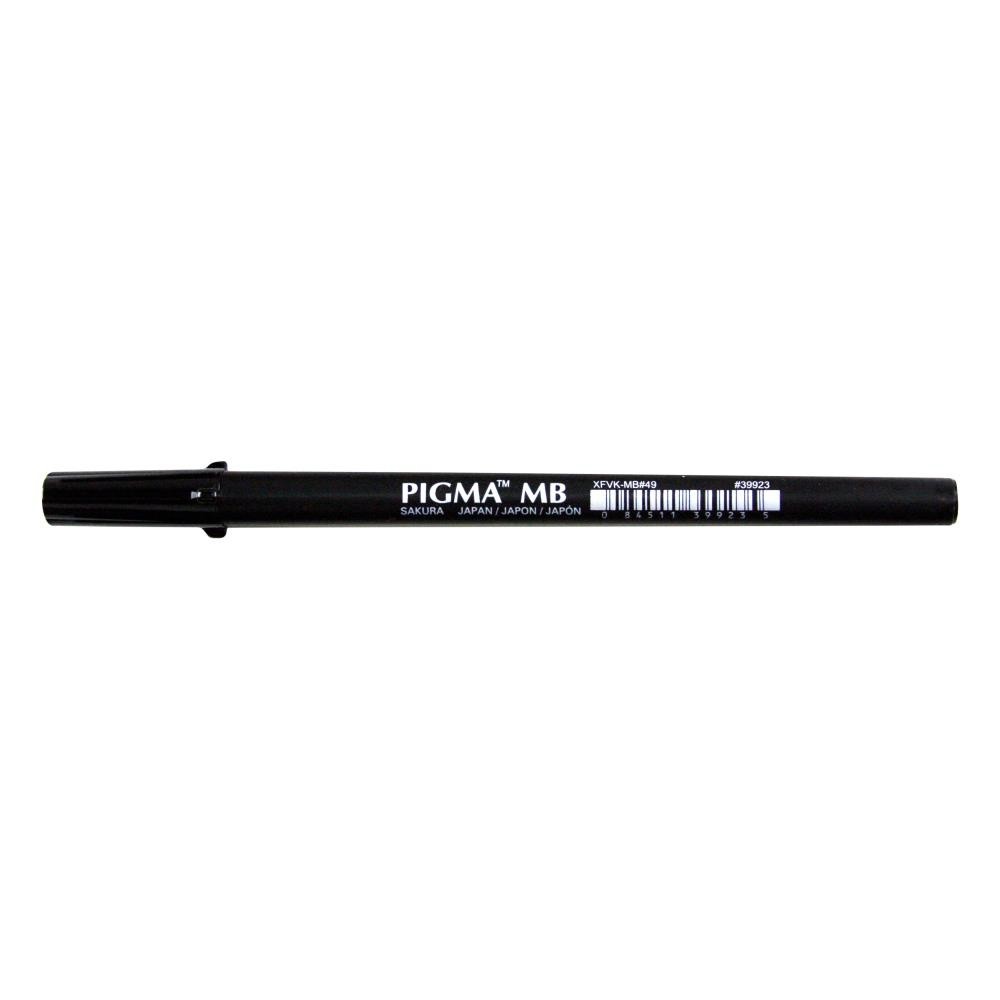 Sakura, Pigma Professional Brush Pen, Medium Brush, Black Ink, Permanent