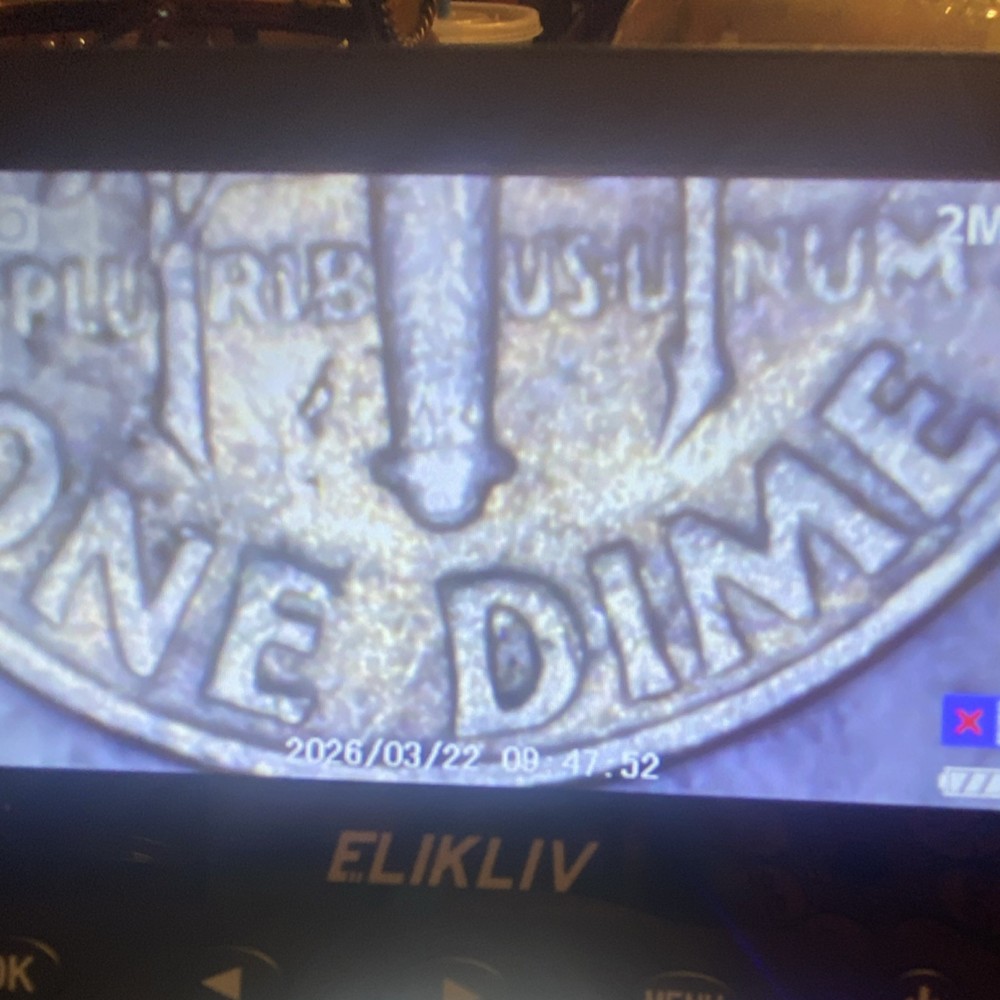 Mint error 1977 Roosevelt Dime 10C Circulated