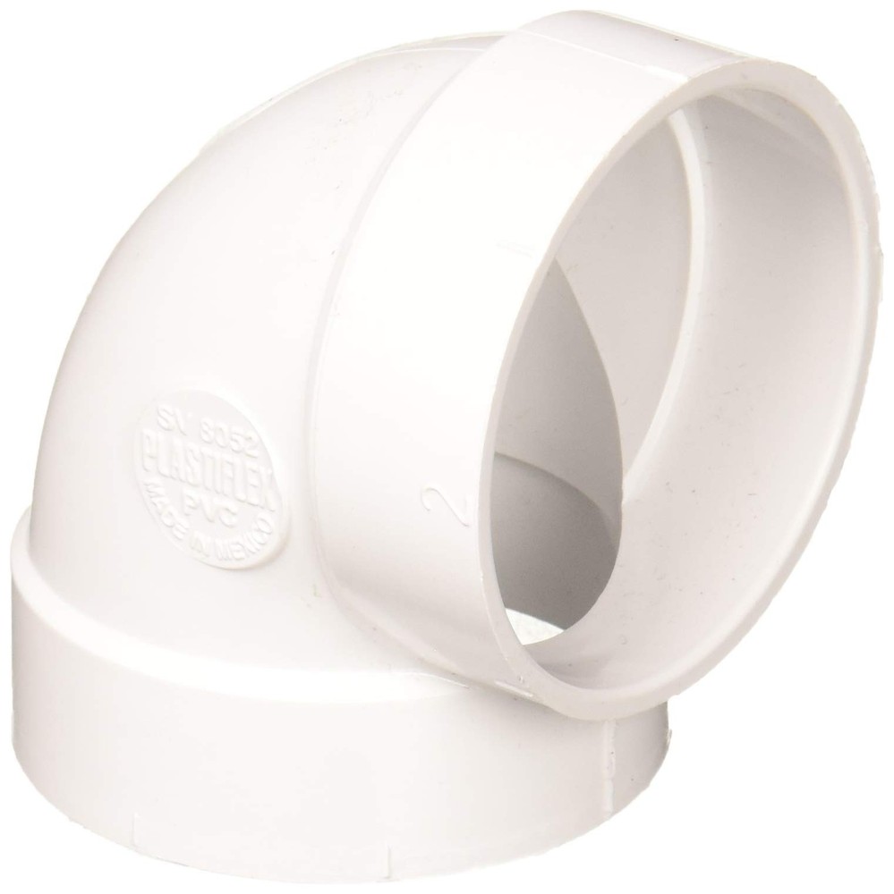 Airvac VM104/5506 90-Degree Short Elbow PVC Fitting accessory, White