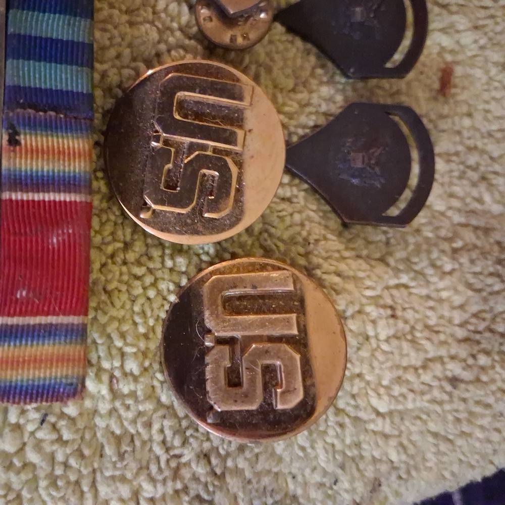 US Army Brass U.S. Brass Collar Devises