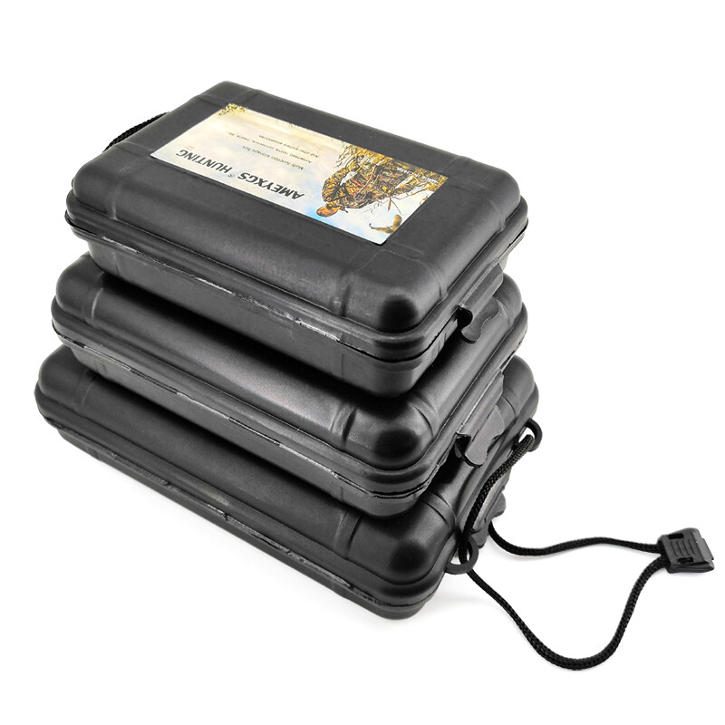 2X Portable Storage Box Arrowheads Sponge Case Archery BroadheadsTips Protector