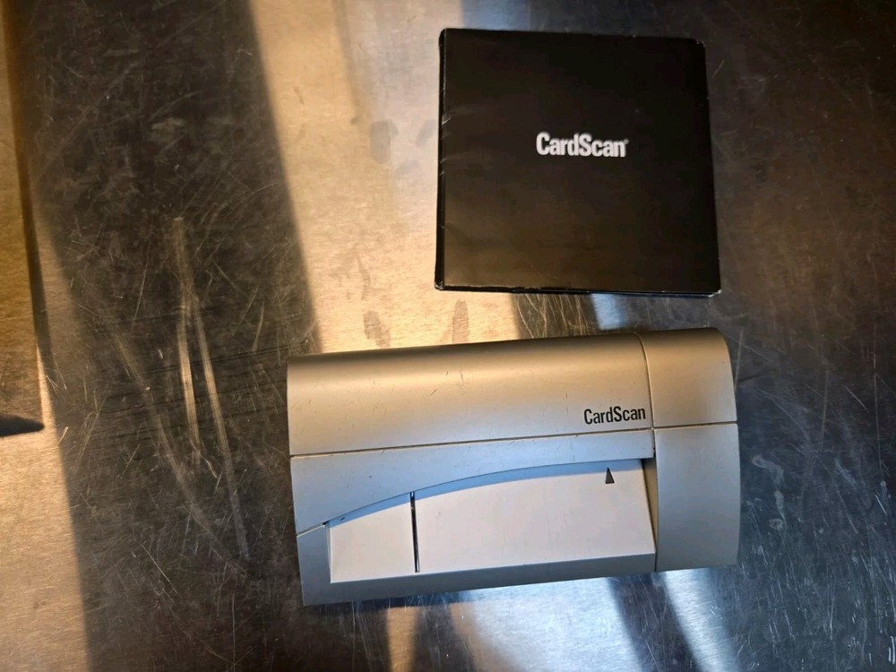 CardScan Executive P9385 Business Card Scanner with Software - Untested