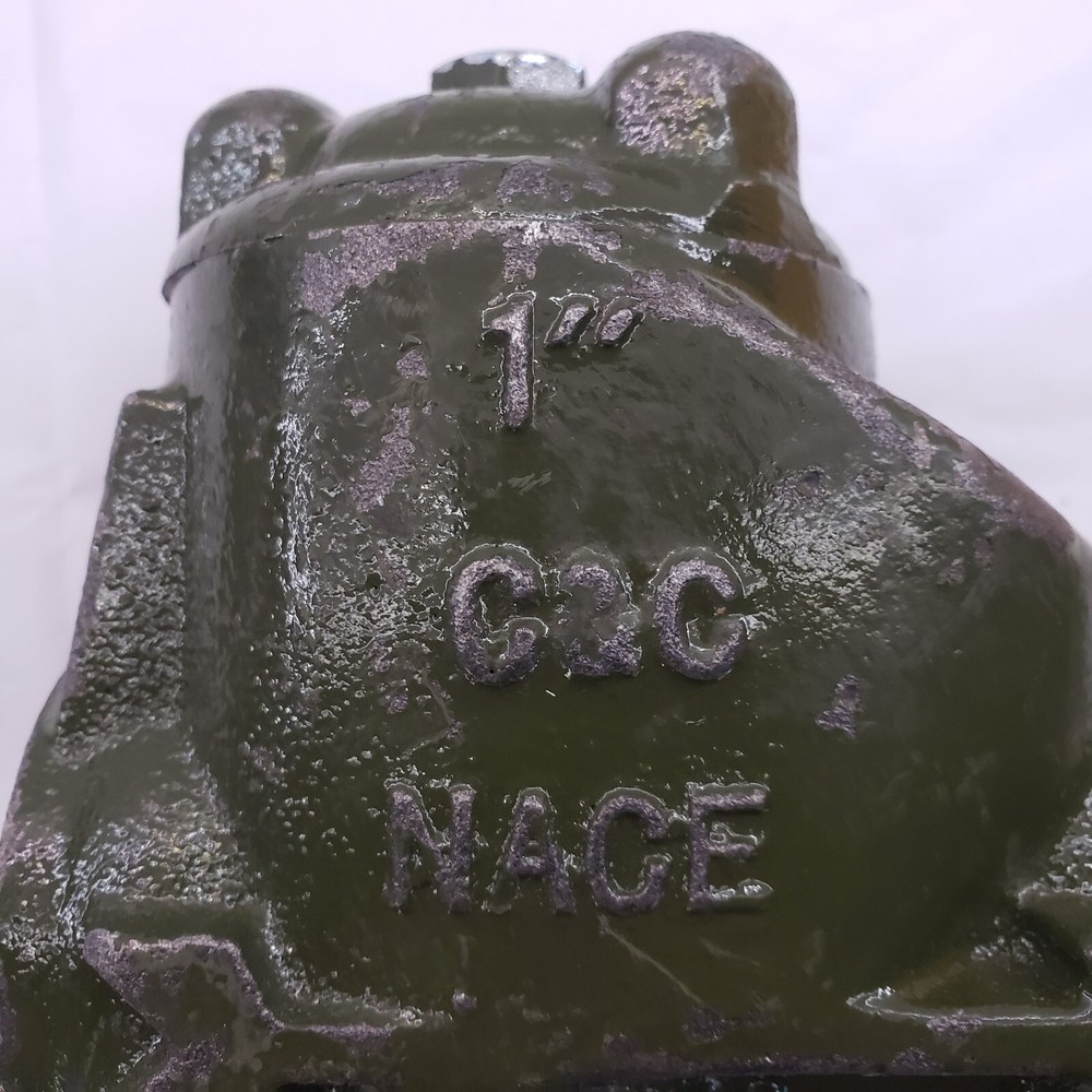 CVD-100-2000 CN Flow Control 1" Check Valve, C&C A395, 2000 Psi