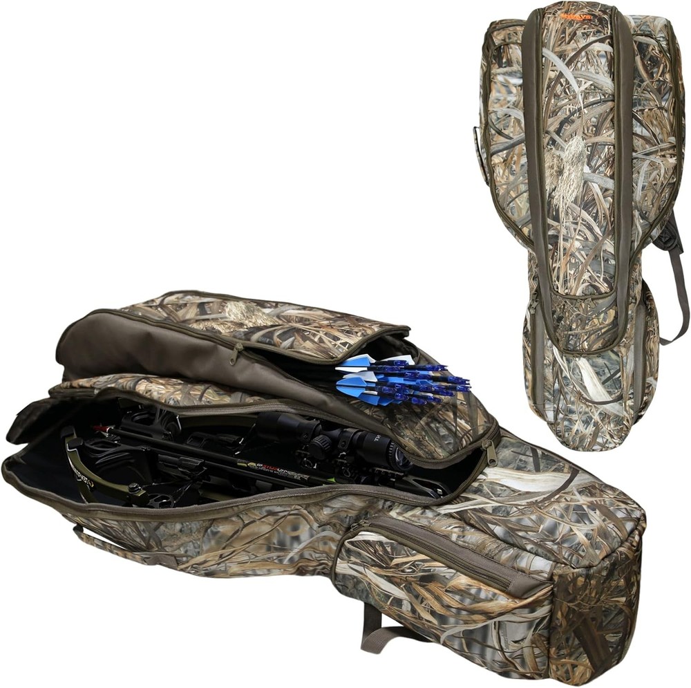 Soft Crossbow Case, Narrow-Limb Crossbows Backpack, Soft Shell Padded Archery Ge