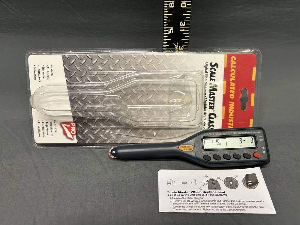 Calculated Industries Scale Master Classic Digital Model 6020
