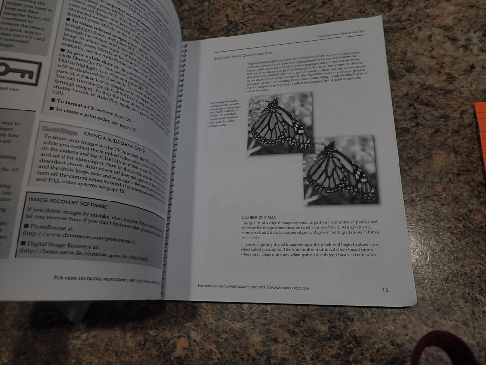 Canon EOS 20D Digital Camera Instruction Book / Manual / User Guide & Course