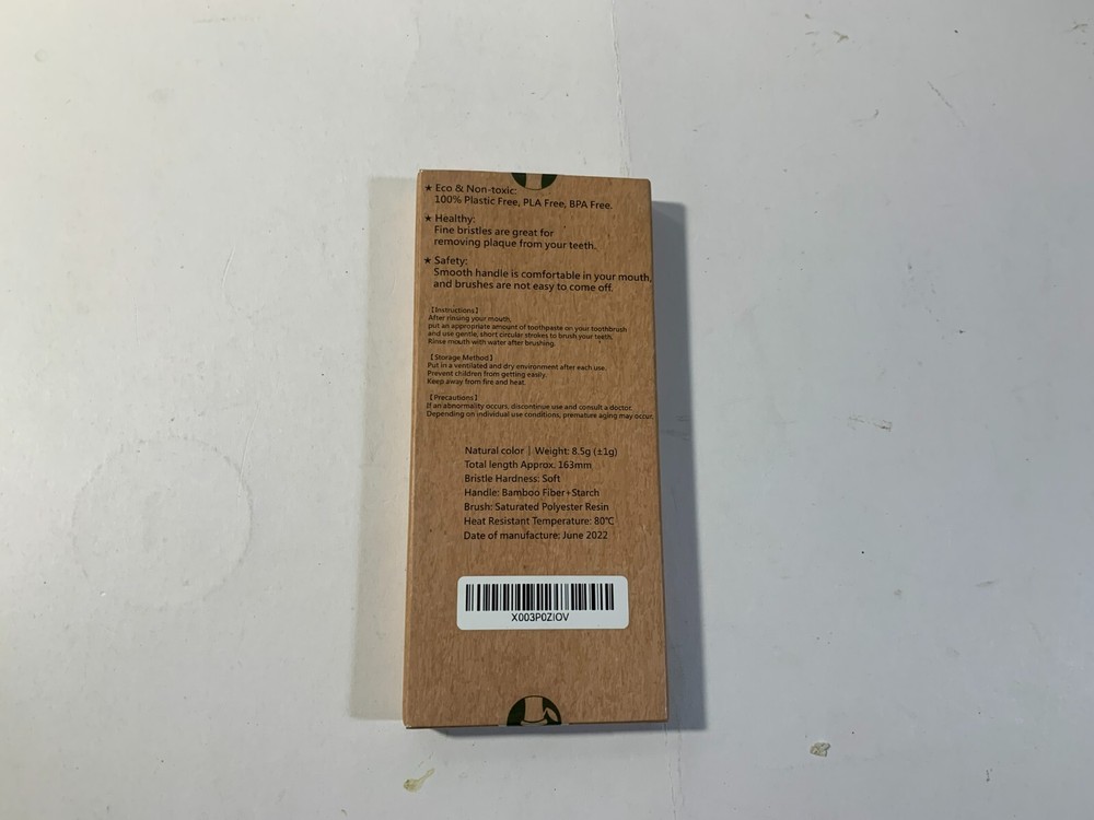 Bamboo Toothbrush Extra Soft Four Pack