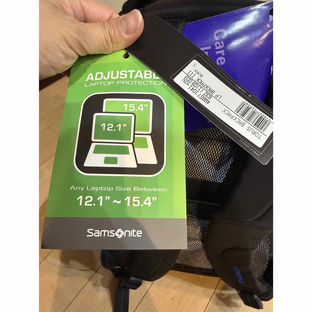 Samsonite iPad Black Backpack Used From Japan