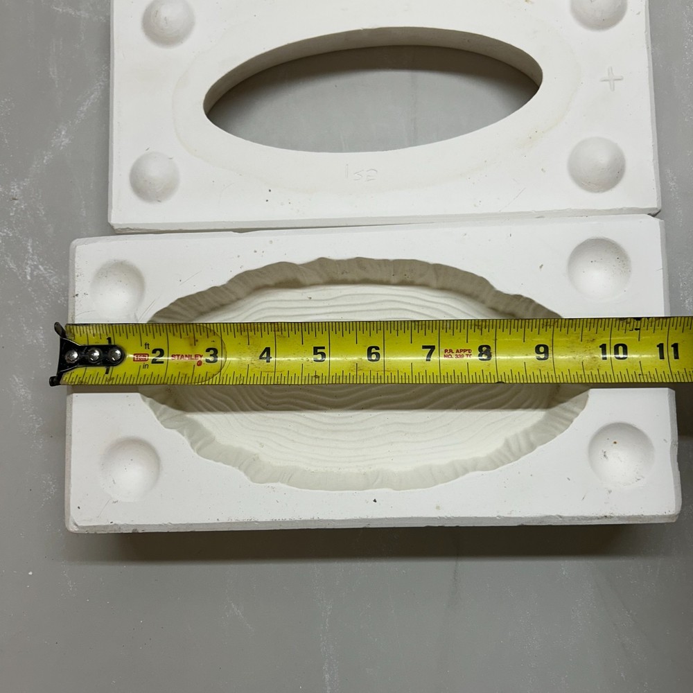 Ceramic Slip Casting Mold Santa House Base #N-248