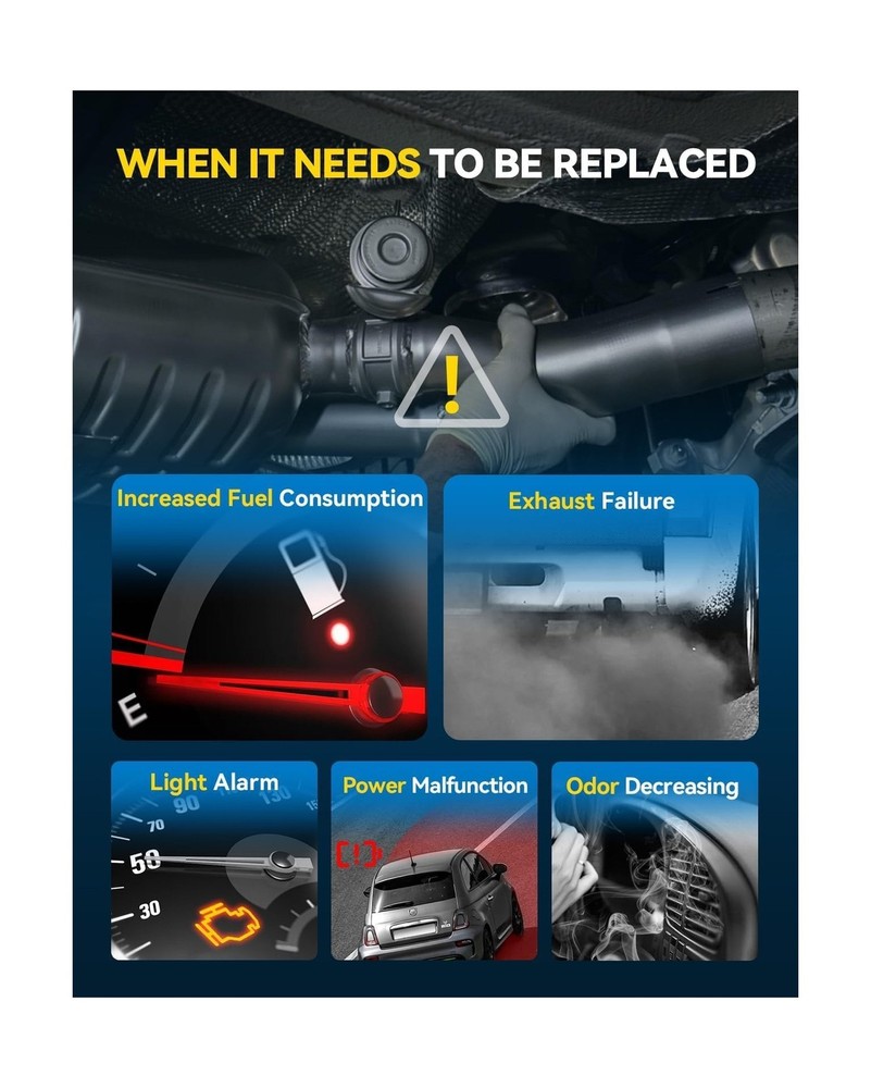 PHILTOP Left and Right Catalytic Converter Replacement For 2013-2019 Explorer...