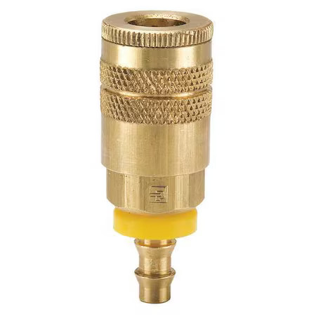 Parker B20-3Bp Coupler Body, Brass, Push On, 25 Cfm