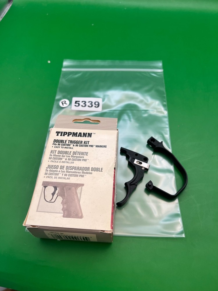 Tippmann 98 Custom Double Trigger Kit Black