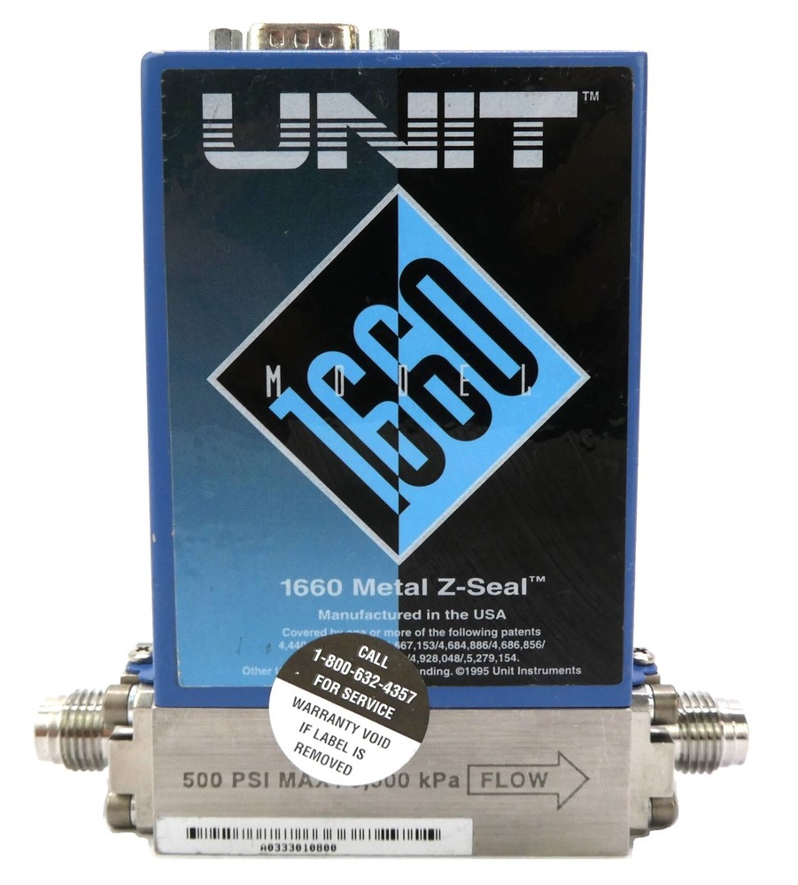 UNIT Instruments UFC-1660 Mass Flow Controller MFC 3 SLM NF3 OEM Refurbished