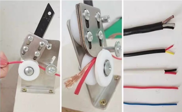 Mini Manual Wire Stripping Machine Waste Cables Stripper Cable Peeling Machine