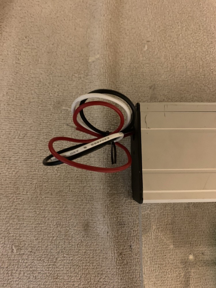 LED Emergency Exit Sign, Clear with Green Lettering