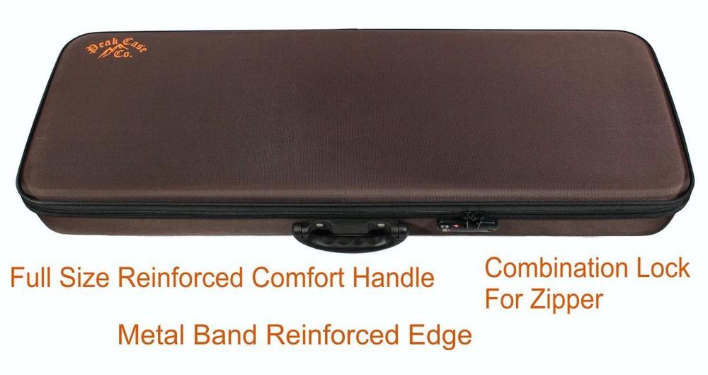 Peak Case Ultralight Over Under Shotgun EVA Hard Case - Locking
