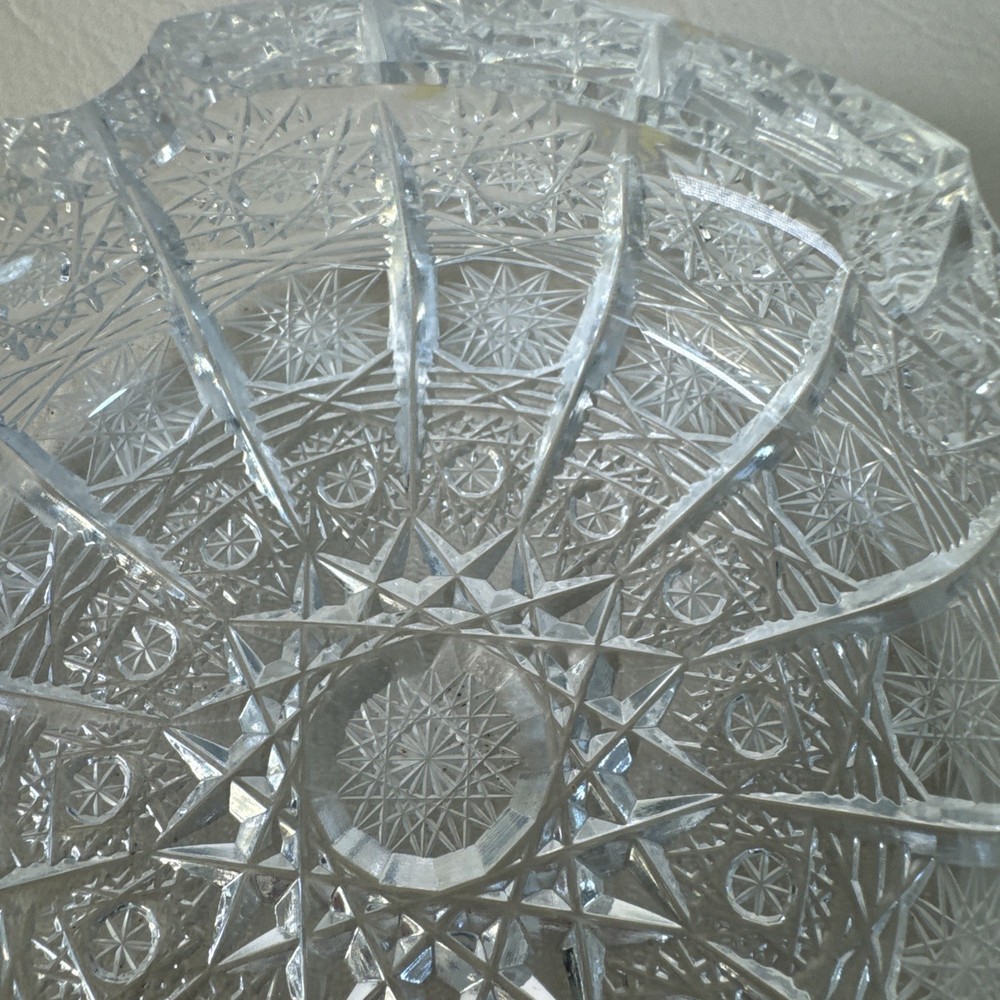 Crystal Clear Ashtray 4 1/2 Inch