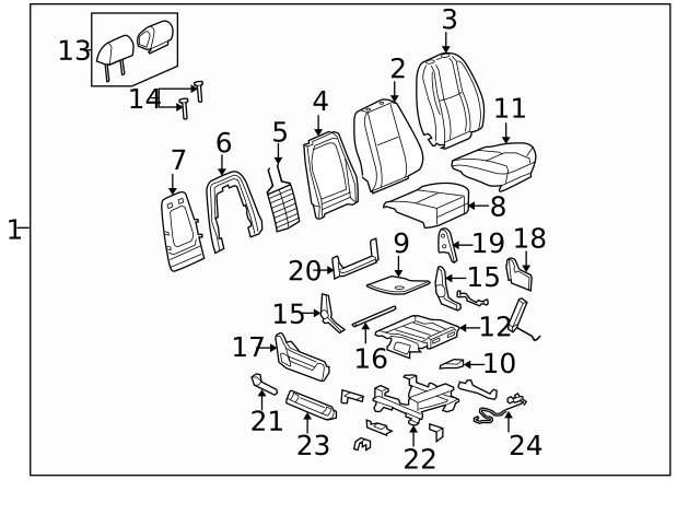 Genuine GM Harness 22814923