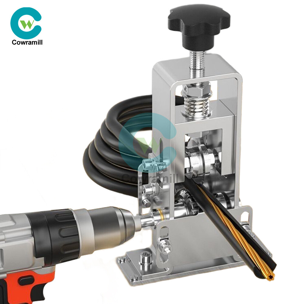 Manual Electric Wire Stripping Machine Cable Stripper Crank Scrap Copper Cutter