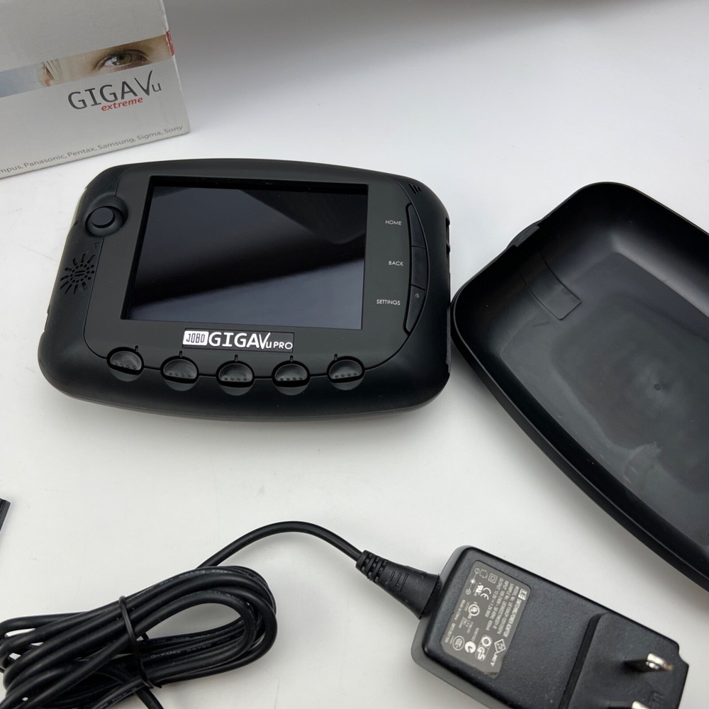 JOBO GIGA VU Extreme Mobile Photo PC 80GB GVX080 Real RAW File Decoding