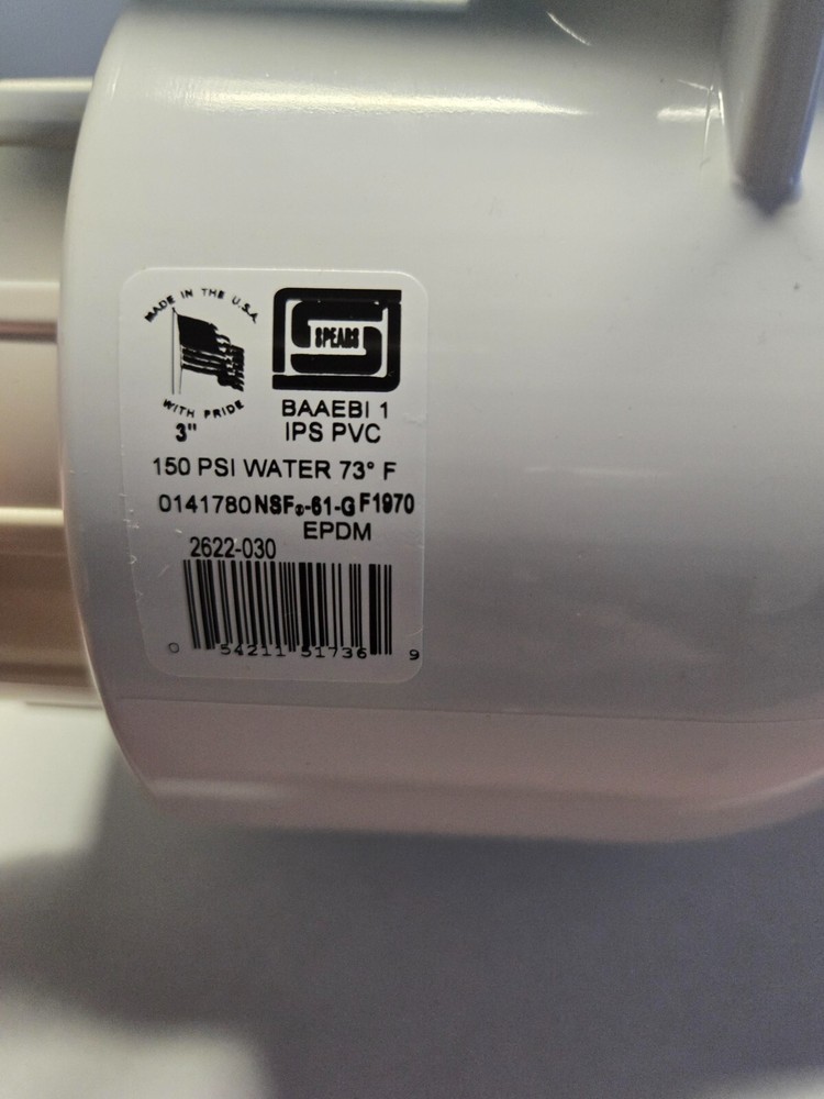 3" Spears utility ball valve socket