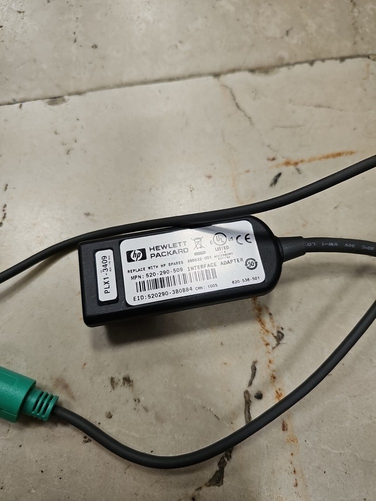 HP PLX1-3409 KVM INTERFACE ADAPTER 520-290-509