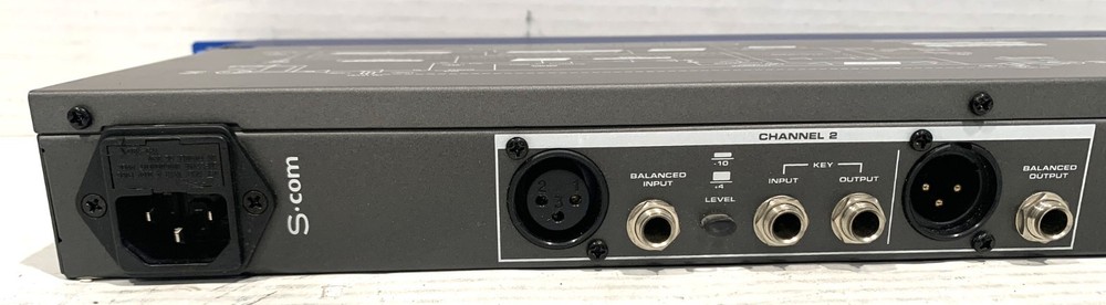 Samson S-Com Stereo Compressor/Enhancer 2 Channels Lot of 2 Tested