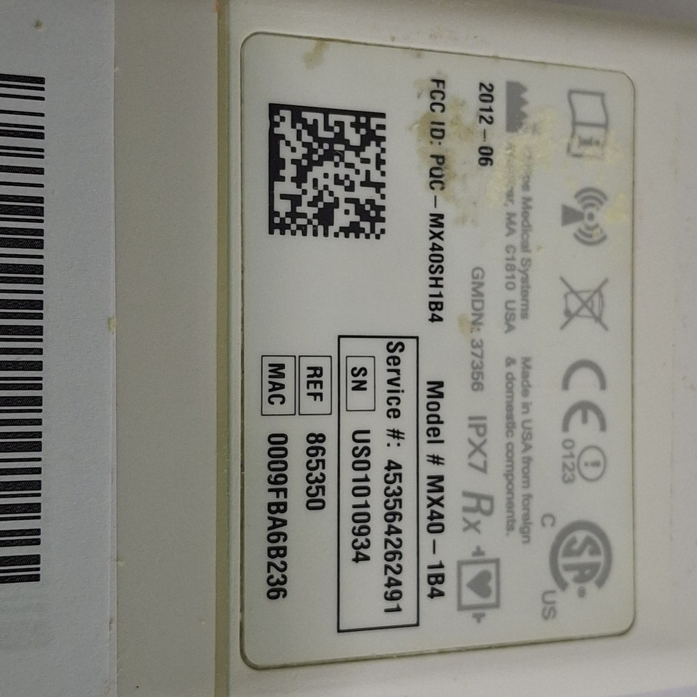 Philips MX40 1.4 ECG 865350 Telemetry Transmitter