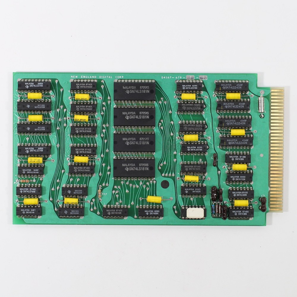 New England Digital Synclavier D4567 Computer Bin Card #2