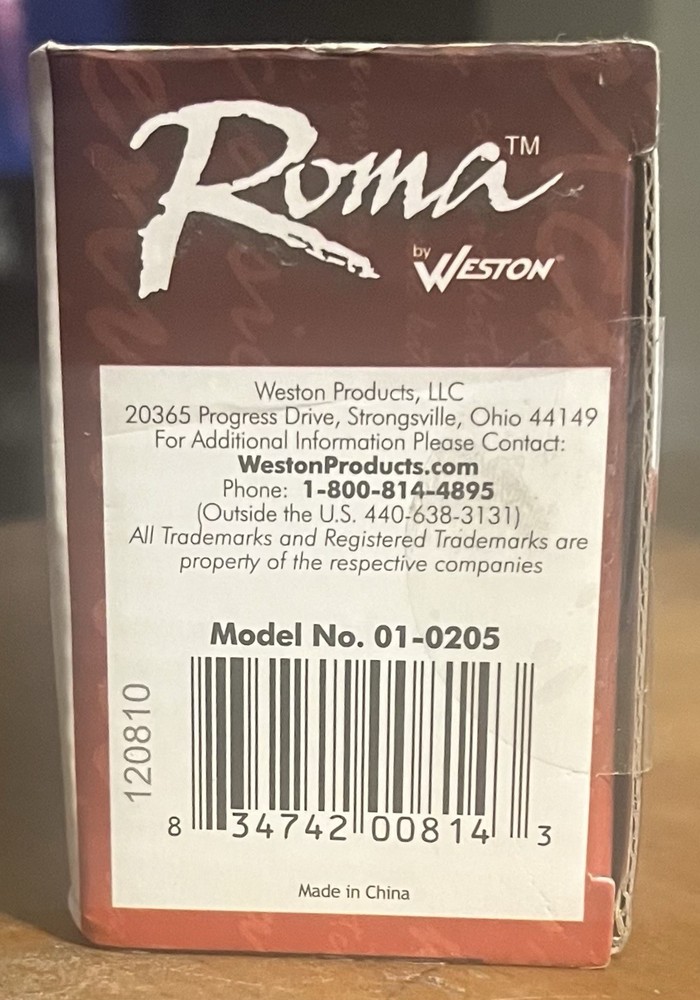Weston Roma - Lasagnette Attachment - Part #01-0205
