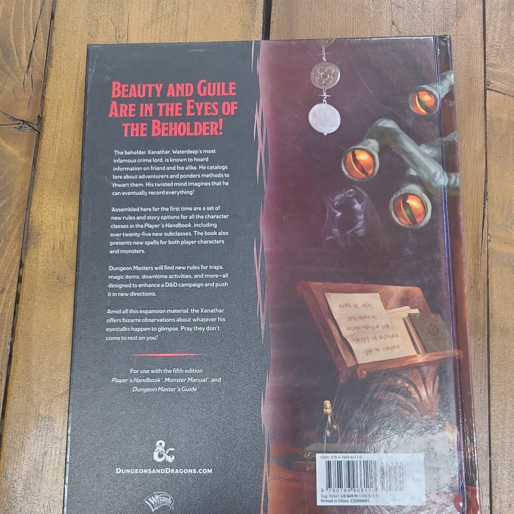 Dungeons & Dragons 5e Xanathar’s Guide To Everything