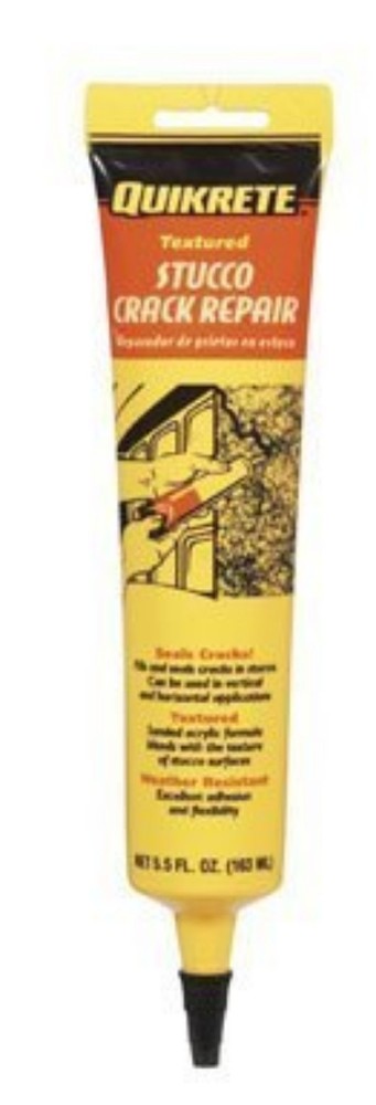 Fast-Drying 5.5 oz. Gray Stucco Crack Repair Paste – Easy Application Solution
