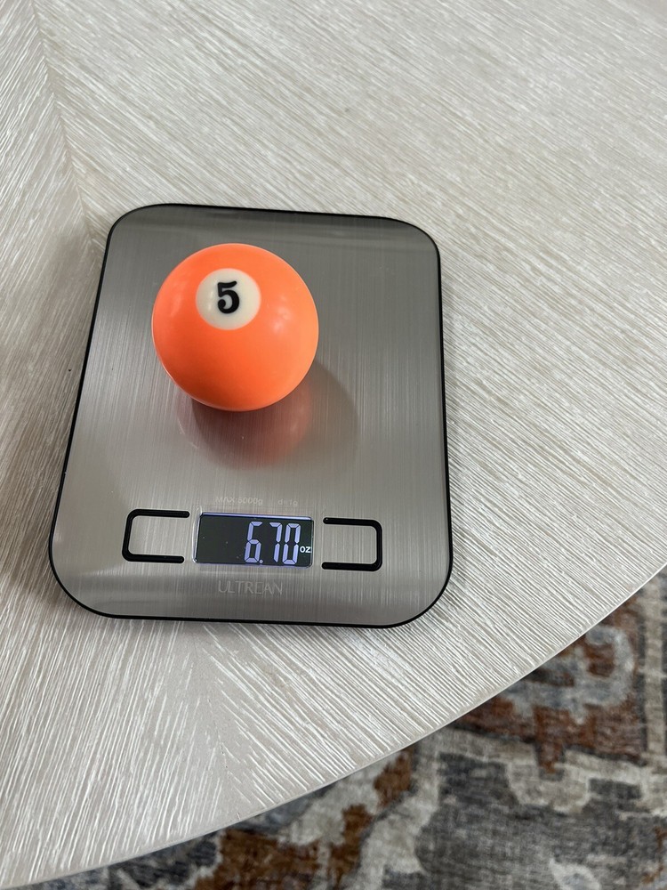 # 5 Pool Ball Single Replacement 2 1/4