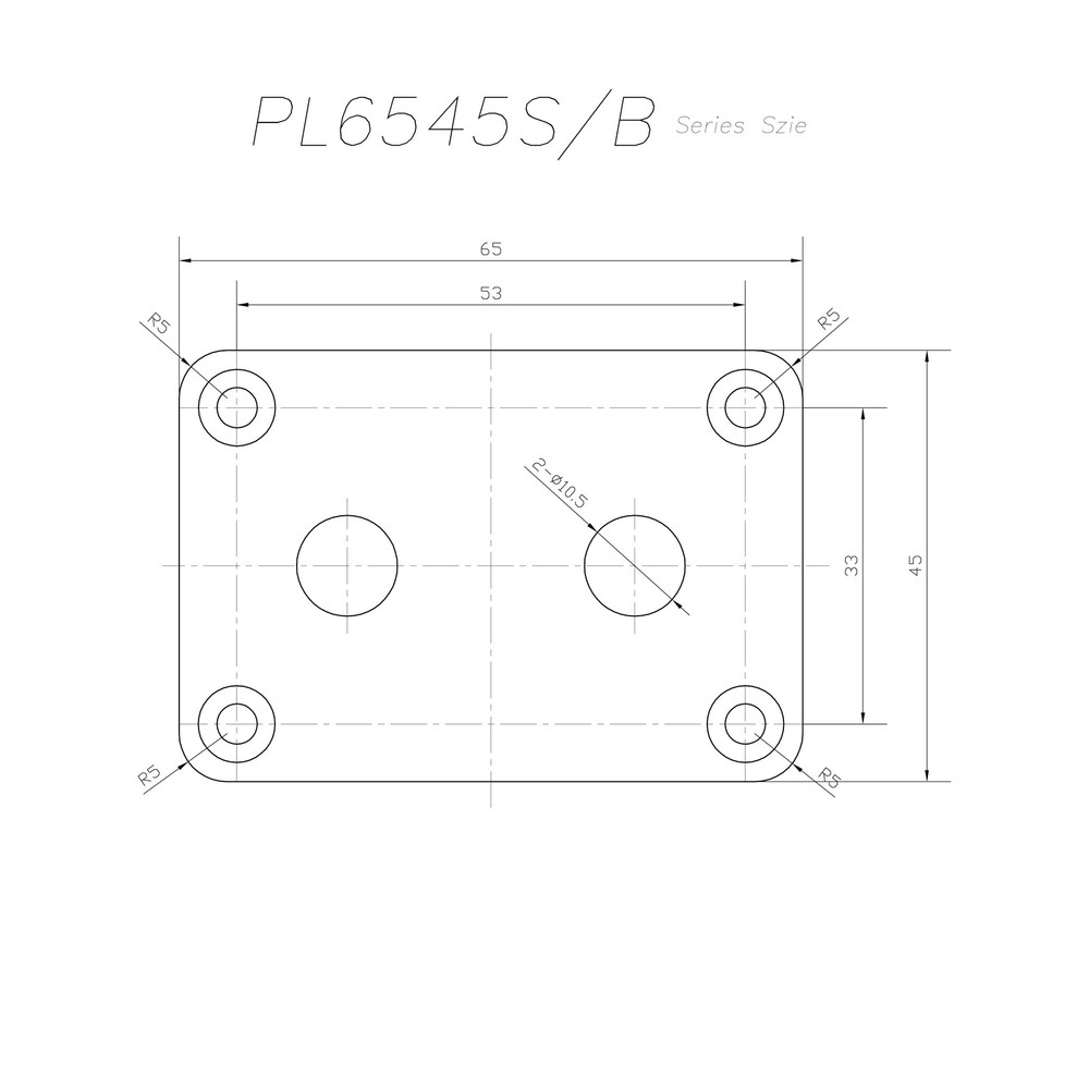 Aluminum Banana Jack Socket Plate Binding Post & Speaker Panel Terminal Box 1/2x