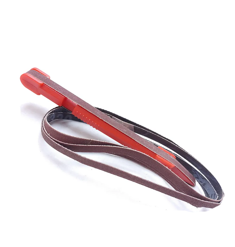 Fret Dressing Crowning Sanding File Stick Replacement belts Luthier tool! Kit#1