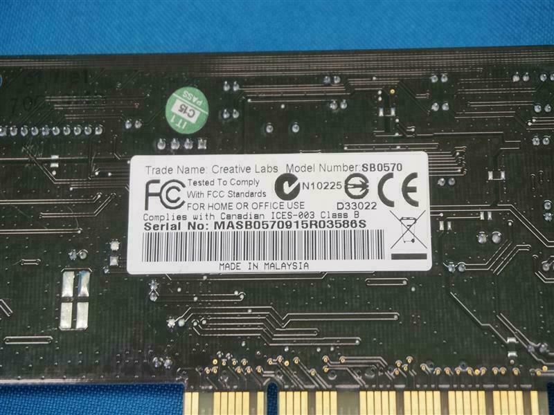 Creative Technology SB0570 Audio Card