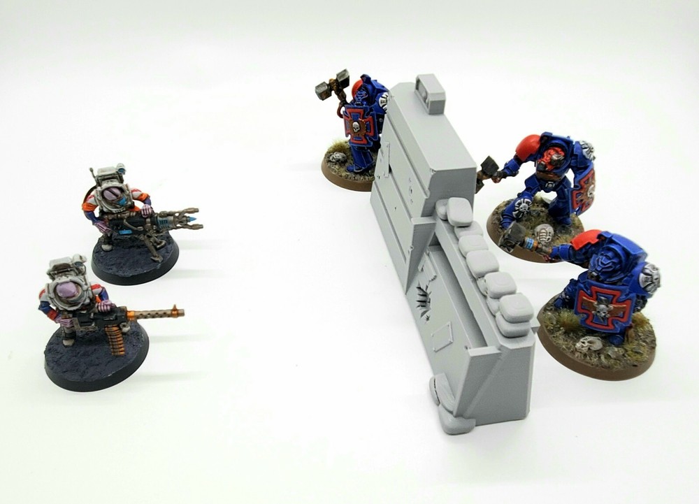 3d Printed Infantry Post Terrain for Tabletop Gaming