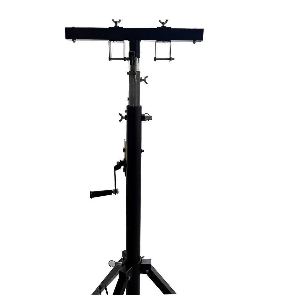 Hand Crank Short Rod Support Rod Pole Bracket 5.9-13FT Foldable Hand Crank Short